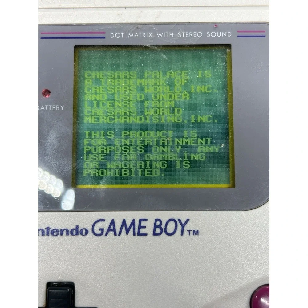 Caesars Palace Virgin Games Nintendo GameBoy - Cartridge Only
